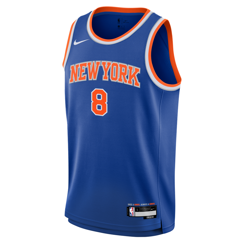 New York Knicks Og Anunoby Nike Youth Swingman Jersey - Icon Edition - Blue