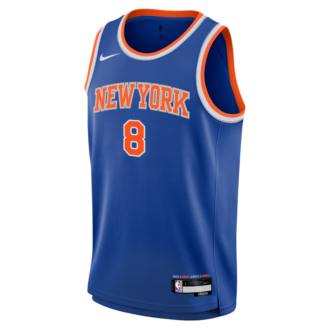 New York Knicks Og Anunoby Nike Youth Swingman Jersey - Icon Edition - Blue