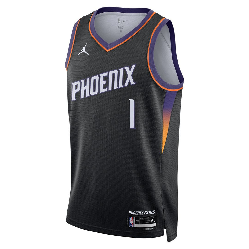 Phoenix Suns Devin Booker Jordan Brand Unisex Swingman Jersey - Statement Edition - Black