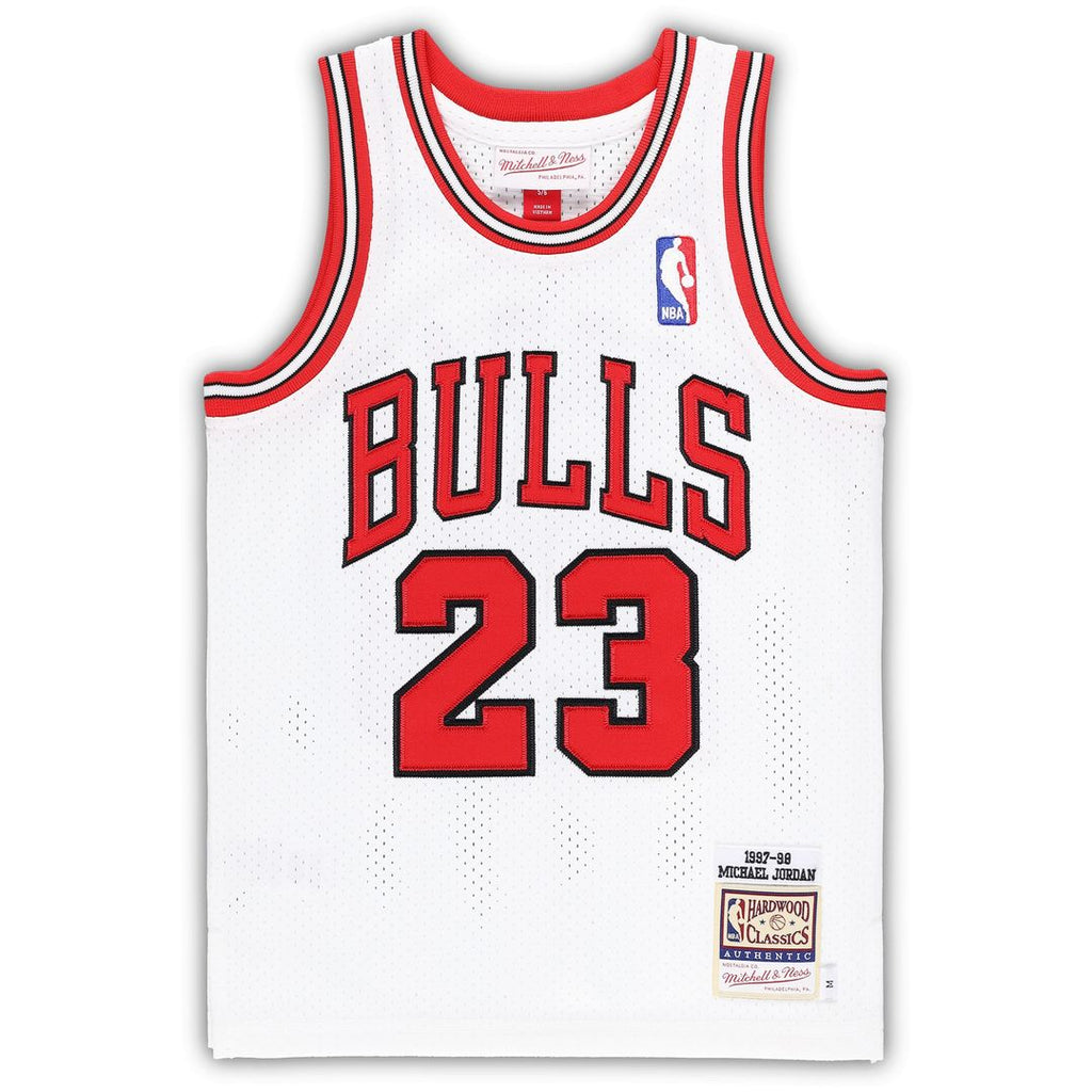 Chicago Bulls Michael Jordan Mitchell & Ness Preschool 1996/97 Hardwood Classics Authentic Jersey - Black