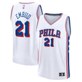 Philadelphia 76Ers Joel Embiid Fanatics Fast Break Replica Player Jersey - Association Edition - White