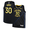 Golden State Warriors Stephen Curry Jordan Brand Youth Swingman Player Jersey - Statement Edition - Black