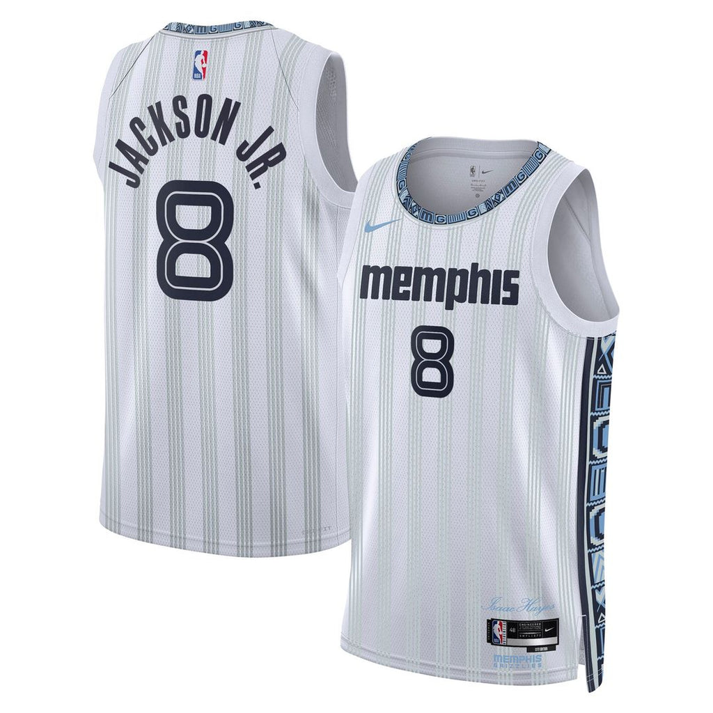 Memphis Grizzlies Jaren Jackson Jr. Nike Unisex /26 Swingman Jersey - White - City Edition
