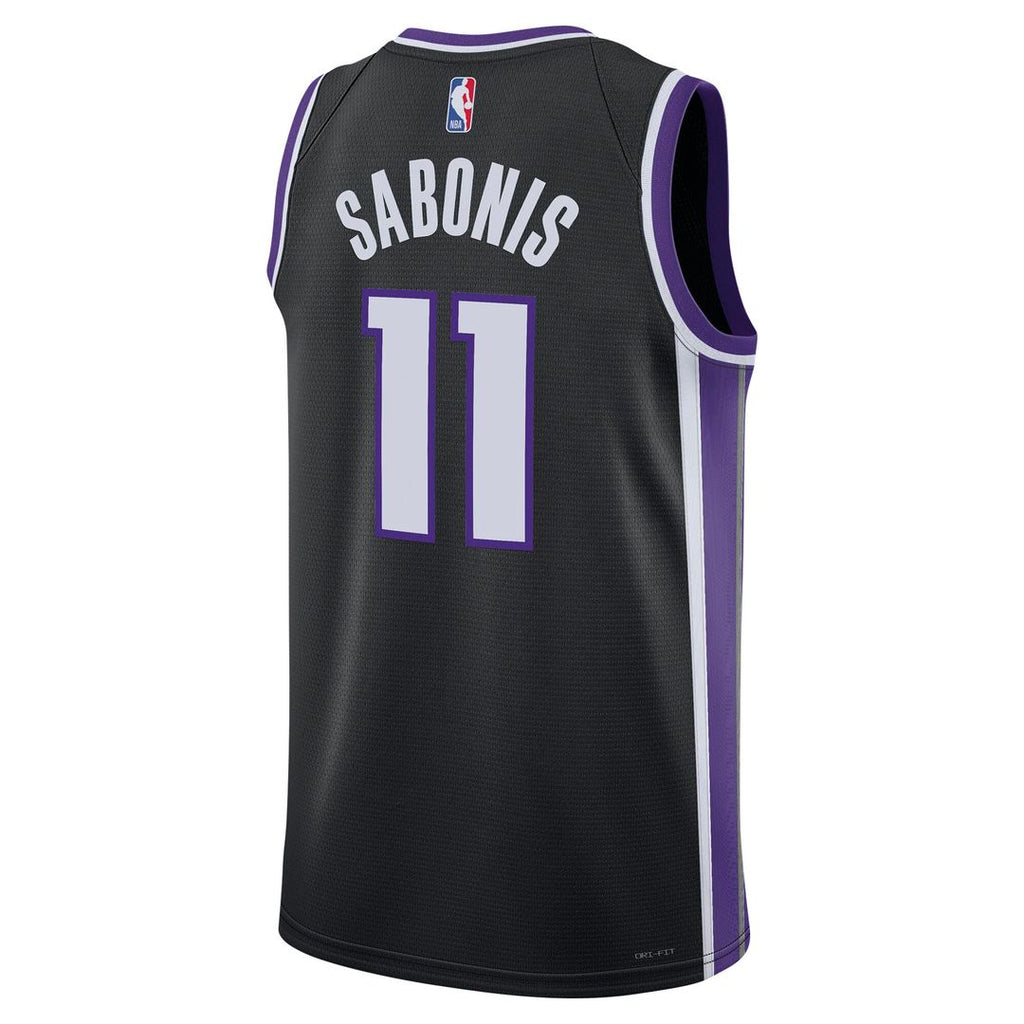 Sacramento Kings Domantas Sabonis Nike Unisex Swingman Player Jersey - Icon Edition - Black