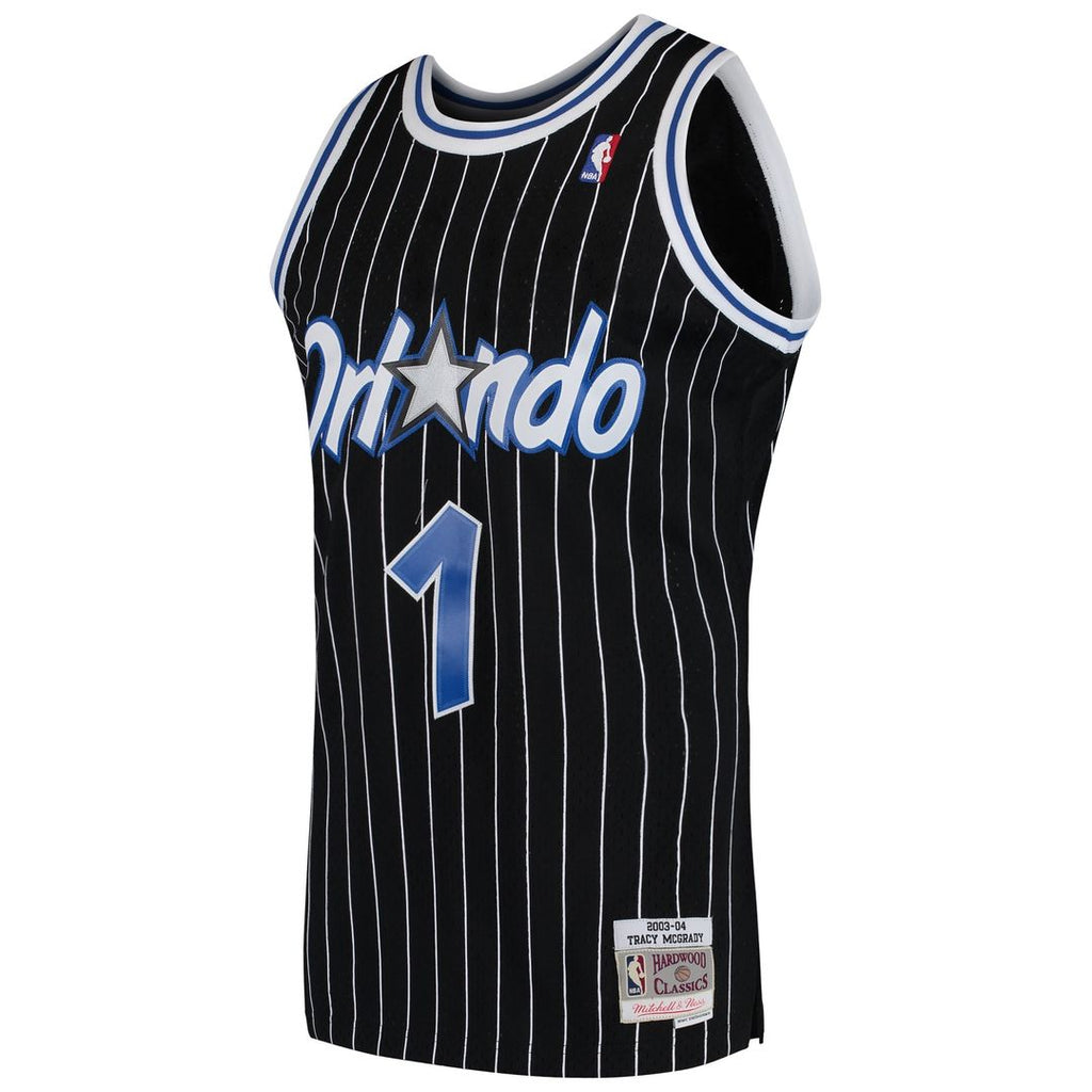 Orlando Magic Tracy Mcgrady Mitchell & Ness Hardwood Classics Swingman Jersey - Black