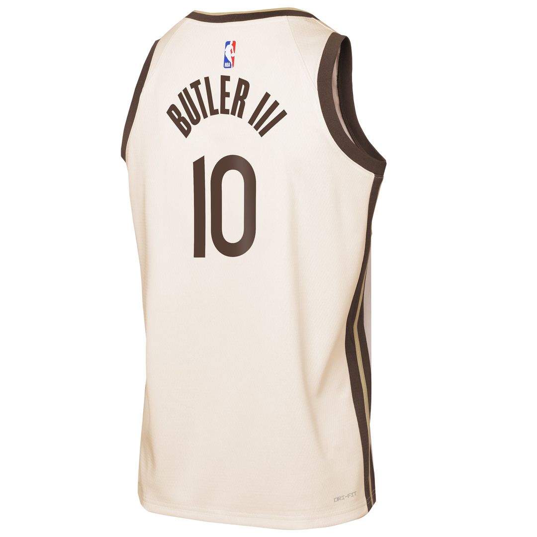 Golden State Warriors Jimmy Butler Iii Nike Youth /26 City Edition Swingman Jersey - Tan