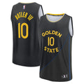 Golden State Warriors Jimmy Butler Iii Fanatics Fast Break Replica Player Jersey - Statement Edition - Black