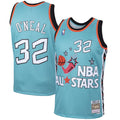 Shaquille O'Neal Mitchell & Ness Eastern Conference 1996 All - Star Hardwood Classics Swingman Jersey - Teal