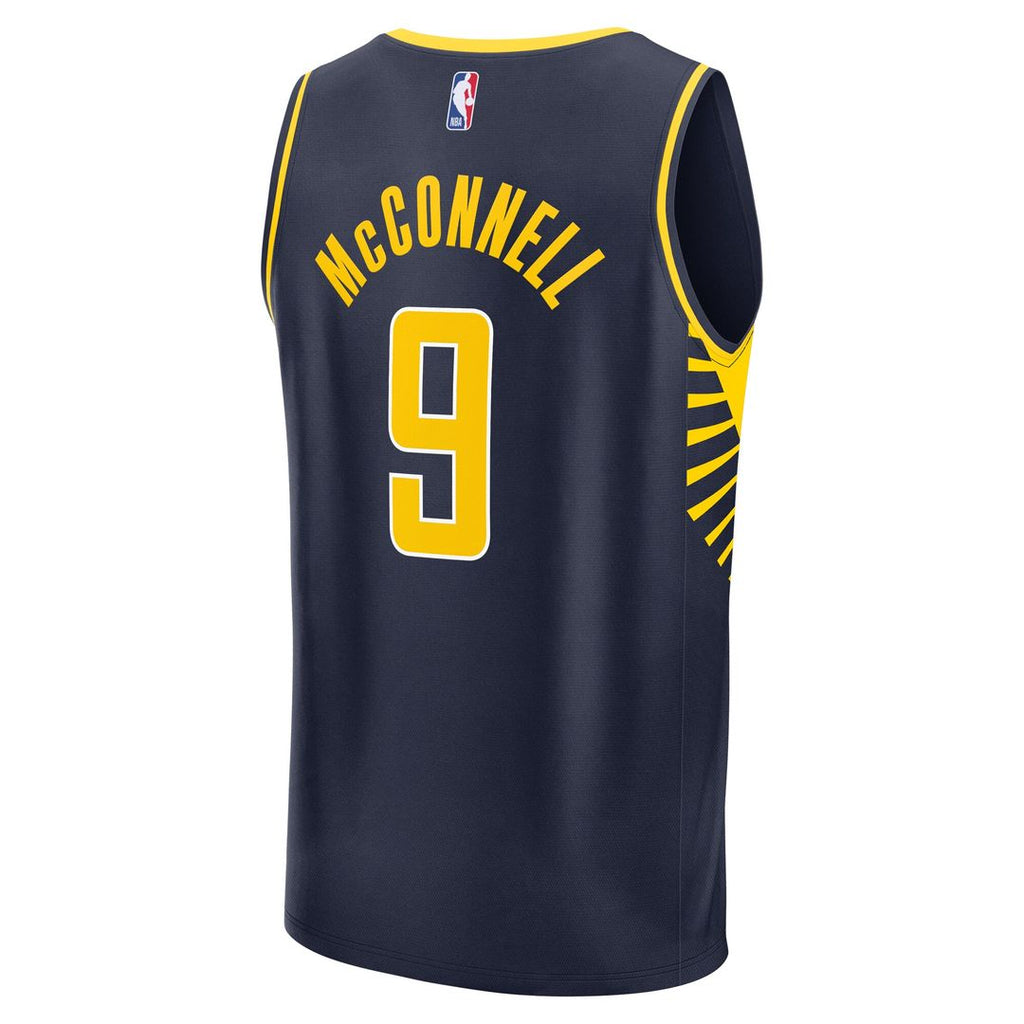 Indiana Pacers T.J. Mcconnell Fanatics Fast Break Replica Player Jersey - Icon Edition - Navy