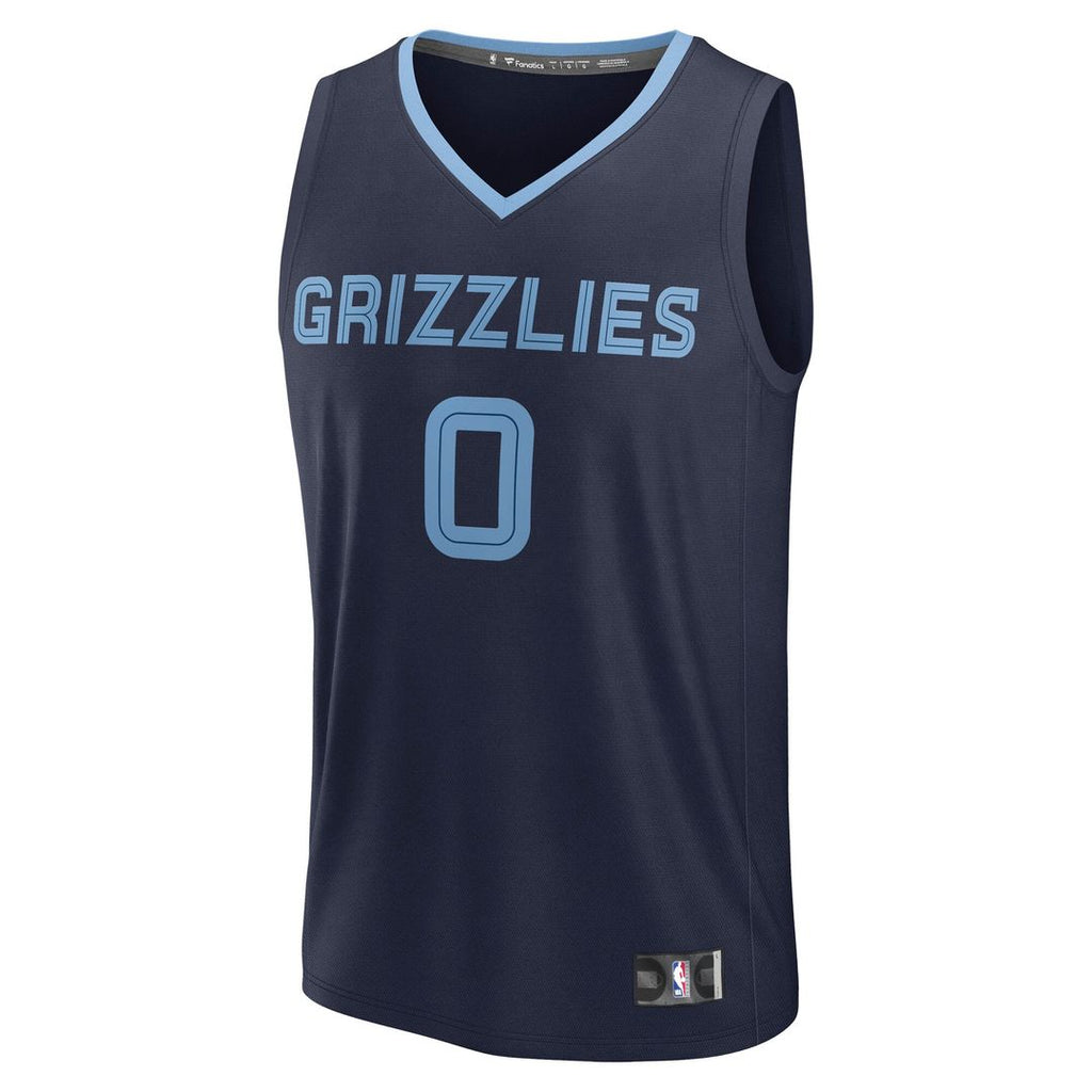 Memphis Grizzlies Jaylen Wells Fanatics Fast Break Replica Player Jersey - Icon Edition - Navy