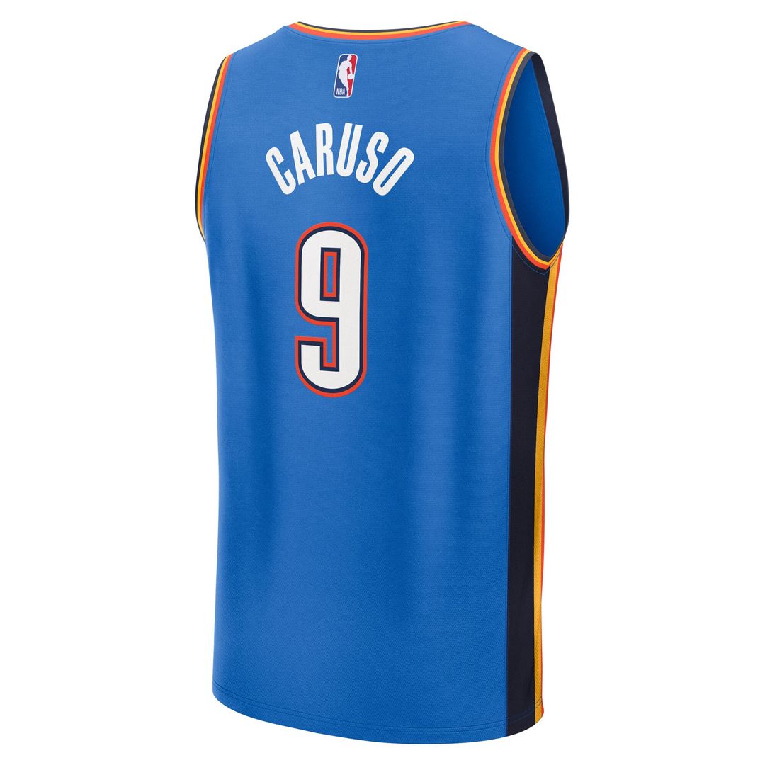 Oklahoma City Thunder Alex Caruso Fanatics Youth Nba Finals Champions Fast Break Replica Player Jersey - Blue - Icon Edition