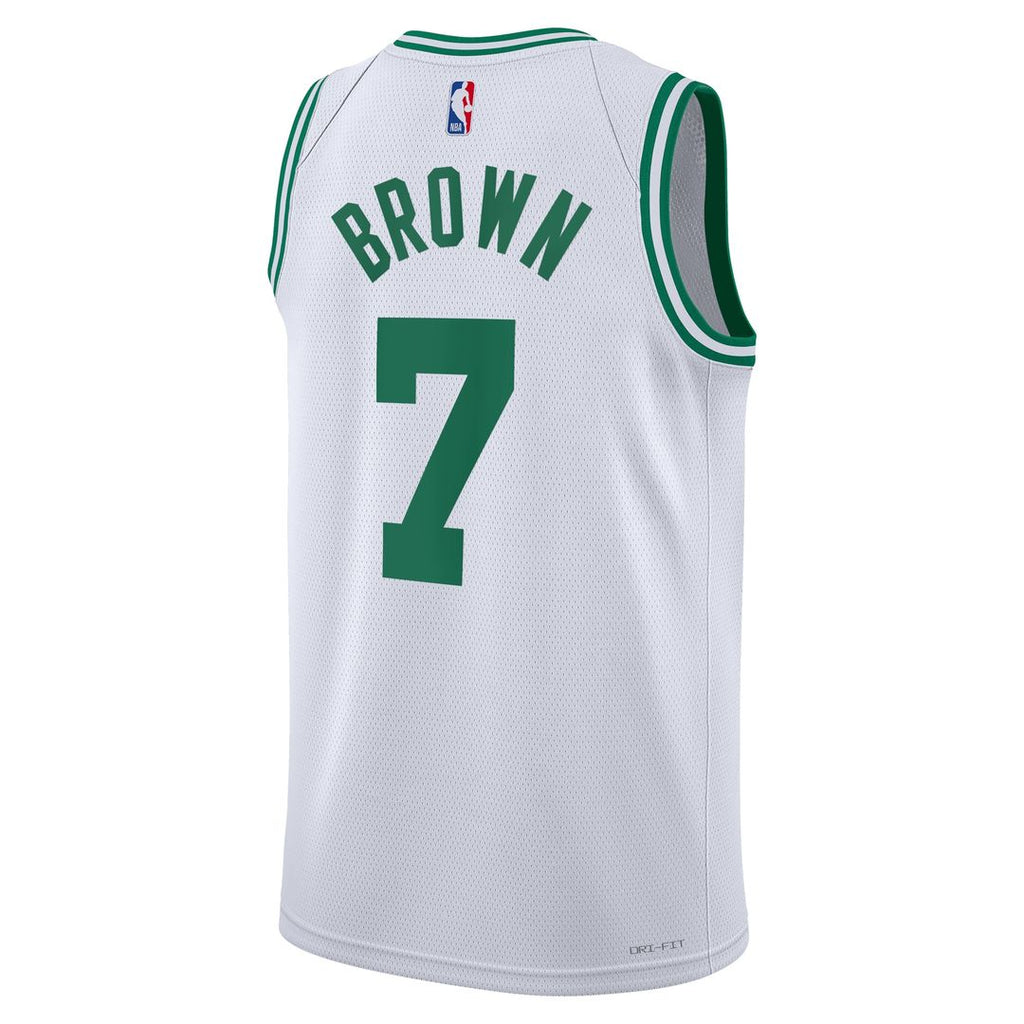 Boston Celtics Jaylen Brown Nike Unisex Swingman Jersey - Association Edition - White