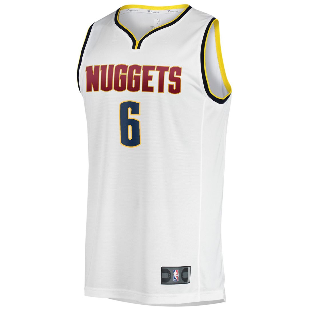 Denver Nuggets Deandre Jordan Fanatics Fast Break Player Jersey - Association Edition - White