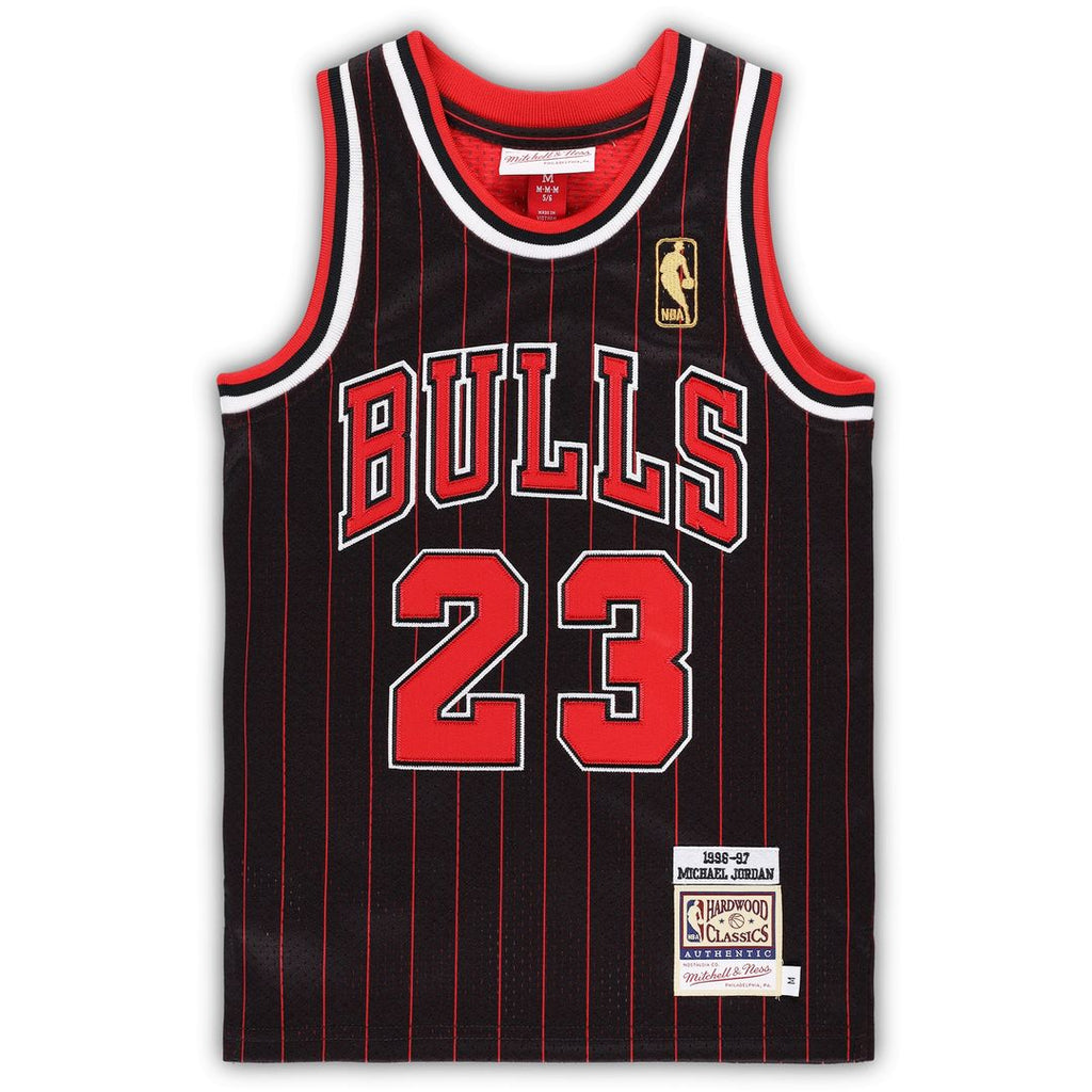 Chicago Bulls Michael Jordan Mitchell & Ness Preschool 1997/98 Hardwood Classics Authentic Jersey - White