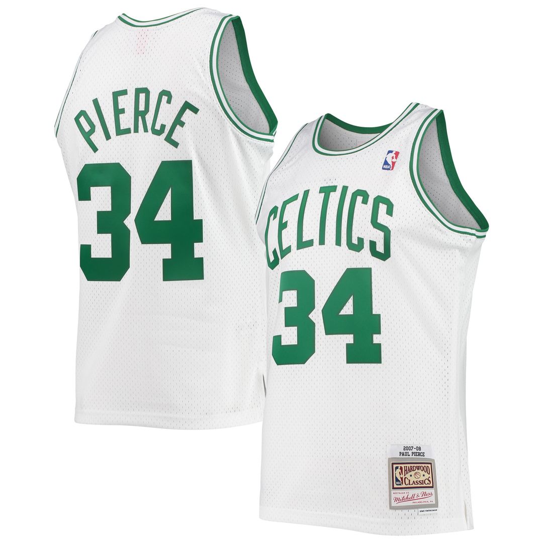 Boston Celtics Paul Pierce Mitchell & Ness Hardwood Classics Swingman Jersey - Kelly Green