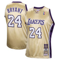 Los Angeles Lakers Kobe Bryant Mitchell & Ness Hall Of Fame Class Of 2020 #24 Authentic Hardwood Classics Jersey - Gold