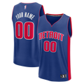 Detroit Pistons Fanatics Youth Fast Break Custom Jersey - Icon Edition - Blue