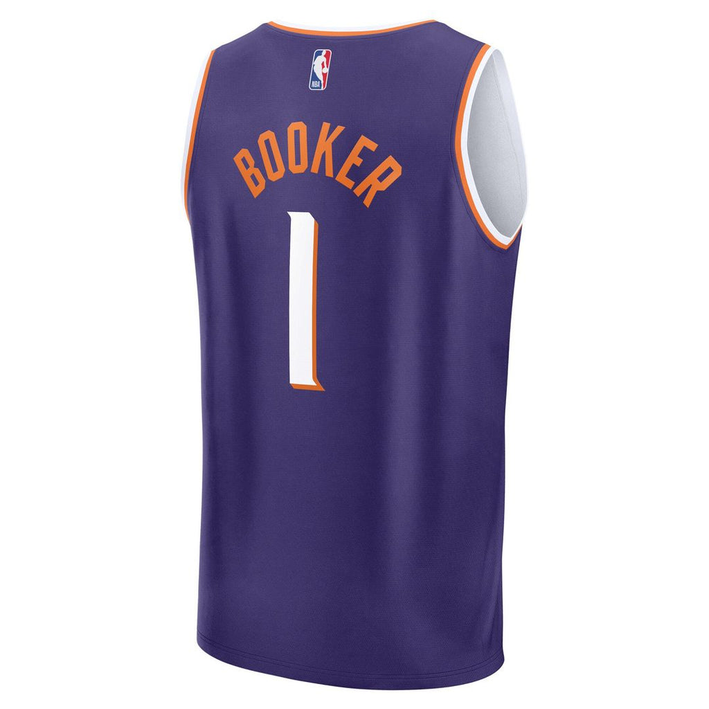 Phoenix Suns Devin Booker Fanatics Big & Tall Fast Break Jersey - Icon Edition - Purple