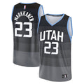 Utah Jazz Lauri Markkanen Fanatics /26 City Edition Fast Break Jersey - Black