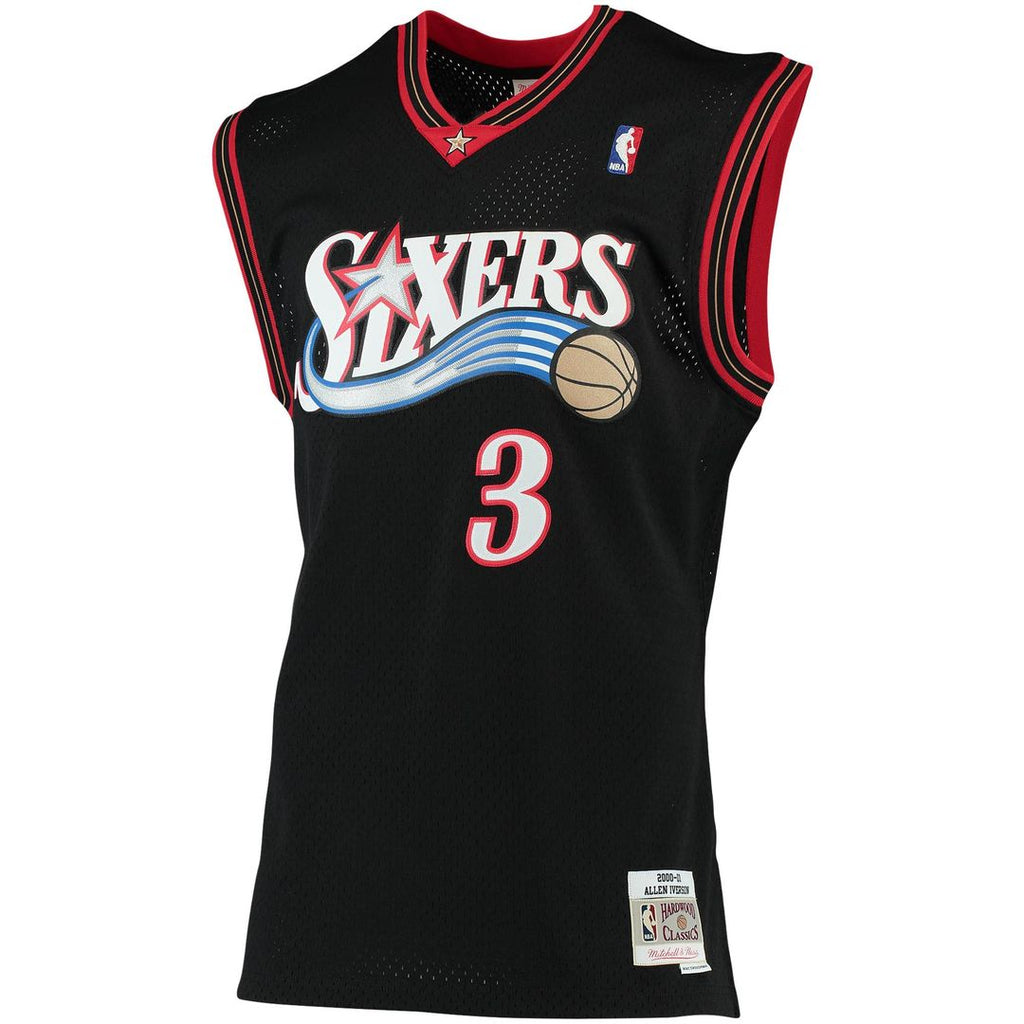 Philadelphia 76Ers Allen Iverson Mitchell & Ness 1996/97 Big & Tall Hardwood Classics Swingman Jersey - Royal