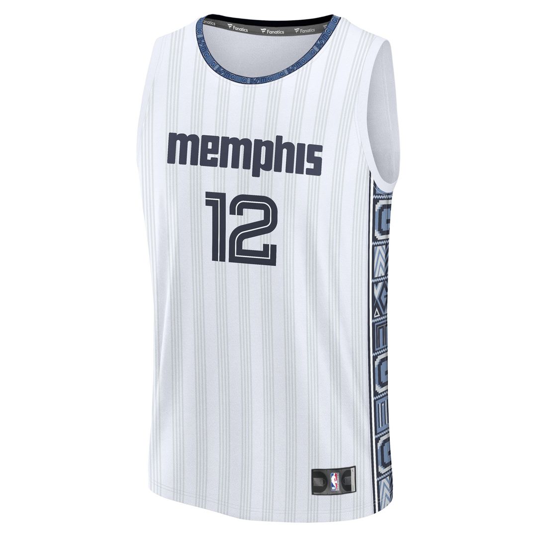 Memphis Grizzlies Ja Morant Fanatics /26 City Edition Fast Break Jersey - White