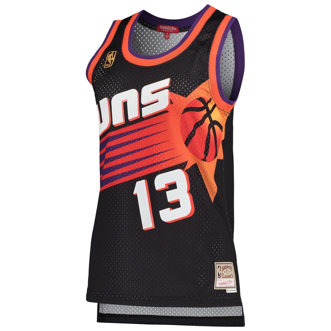 Phoenix Suns Steve Nash Mitchell & Ness Women'S Hardwood Classics Swingman Jersey - Black