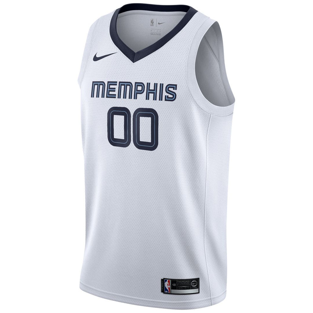 Memphis Grizzlies Nike 2020/21 Swingman Custom Jersey - Association Edition - White
