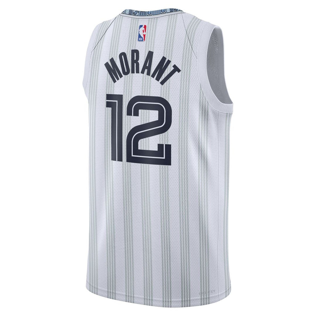 Memphis Grizzlies Ja Morant Nike Unisex /26 Swingman Jersey - White - City Edition