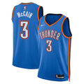 Oklahoma City Thunder Jared Mccain Nike Unisex Swingman Jersey - Icon Edition - Blue
