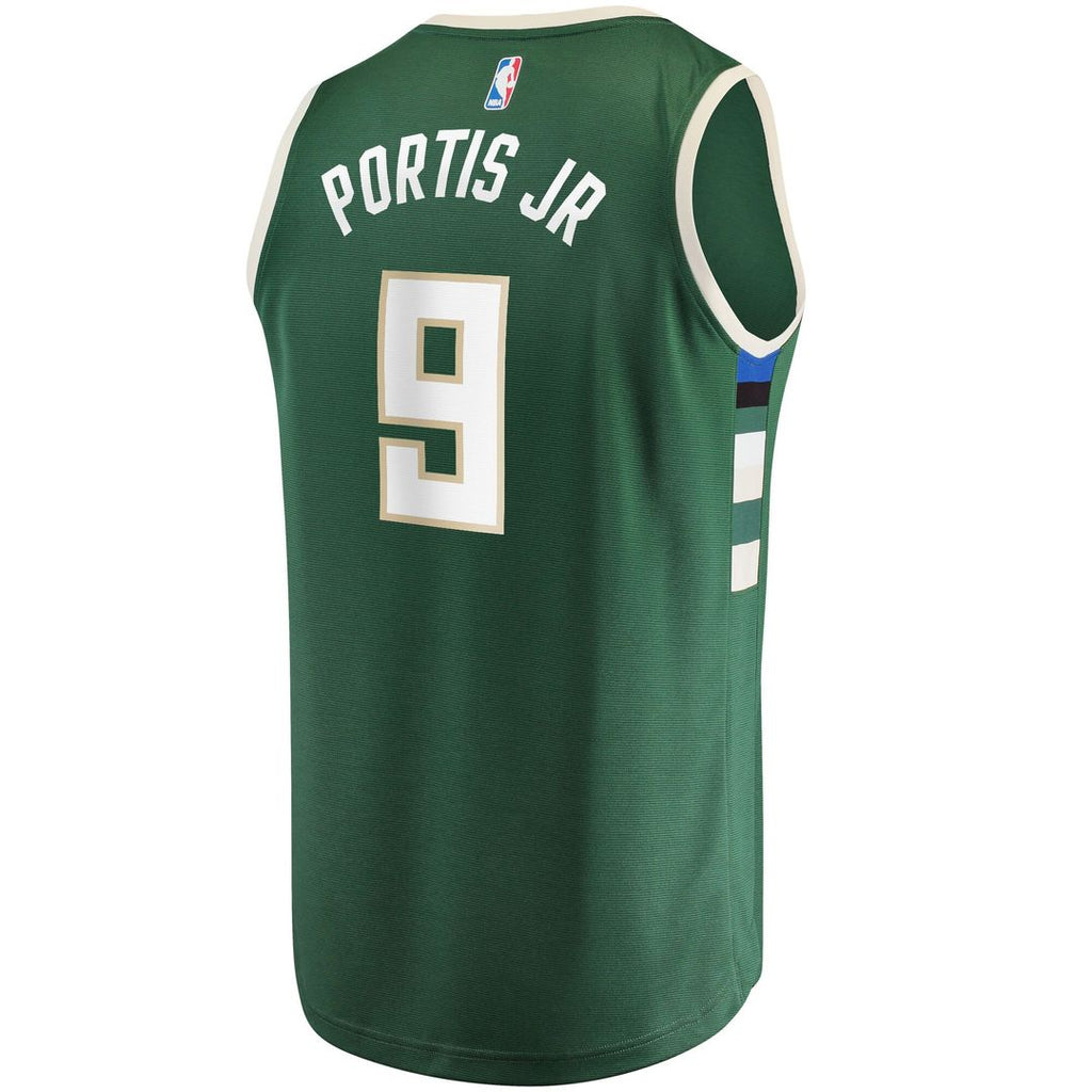 Milwaukee Bucks Bobby Portis Fanatics Fast Break Replica Jersey - Icon Edition - Green