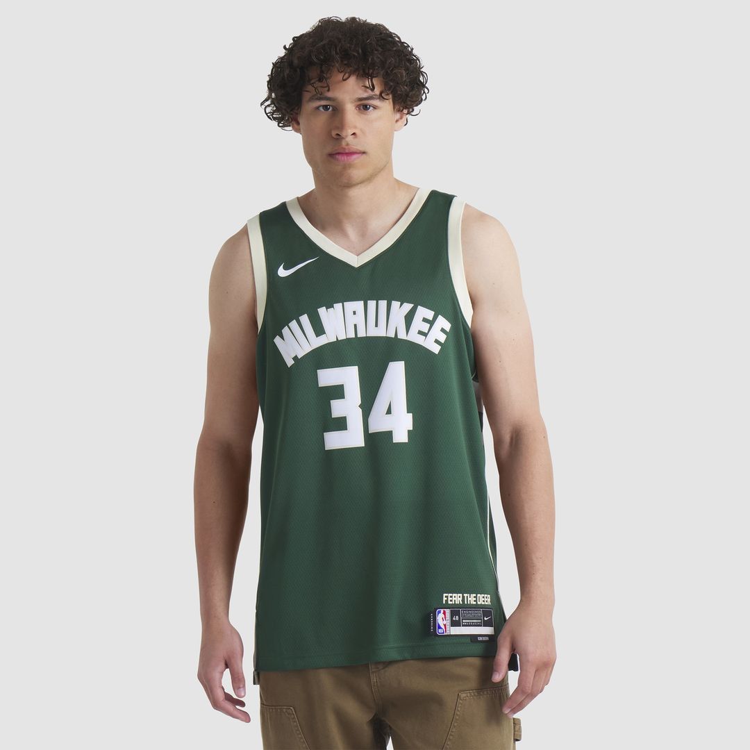 Milwaukee Bucks Giannis Antetokounmpo Nike Unisex Swingman Jersey - Association Edition - White