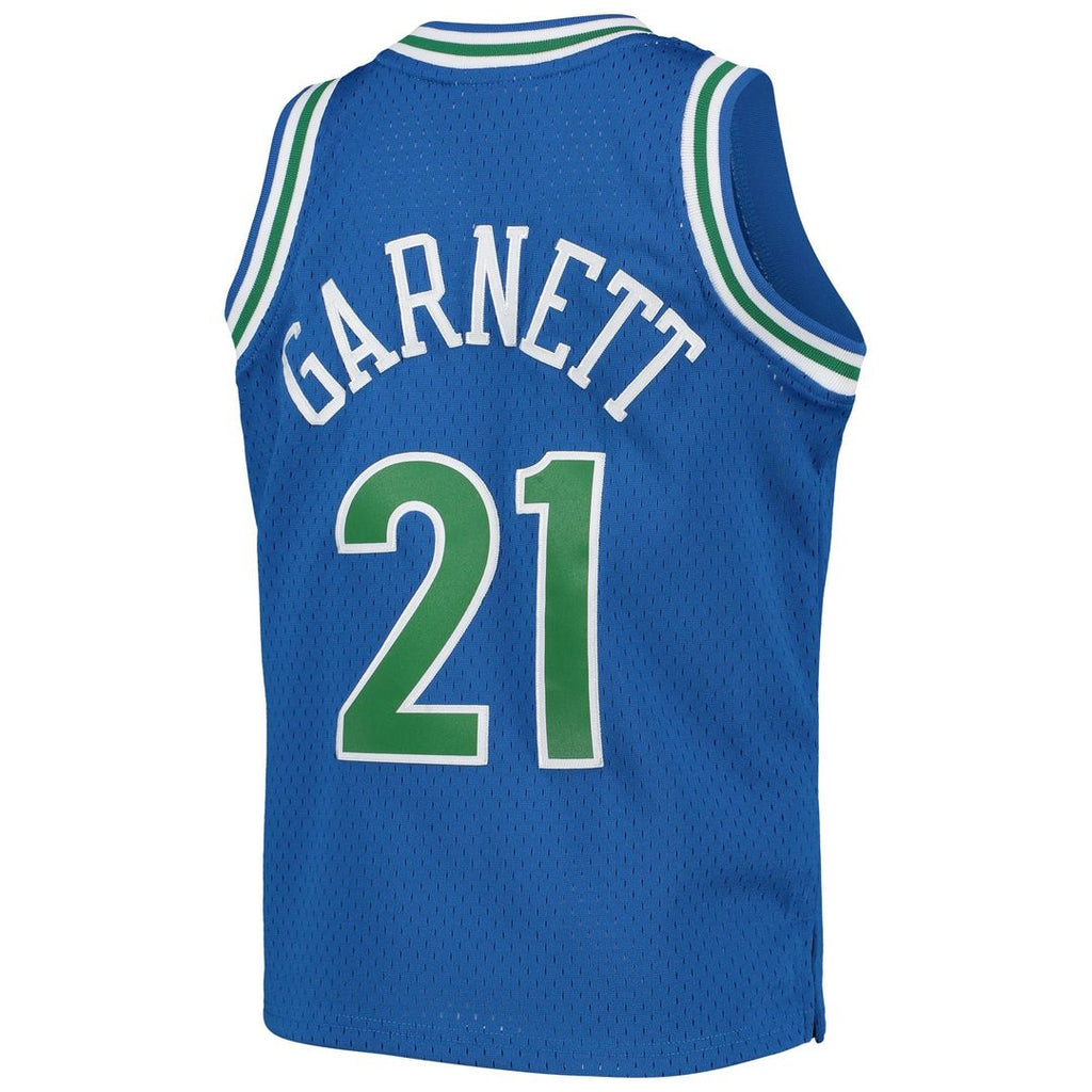 Minnesota Timberwolves Kevin Garnett Mitchell & Ness Youth 1997/98 Hardwood Classics Swingman Jersey - Black