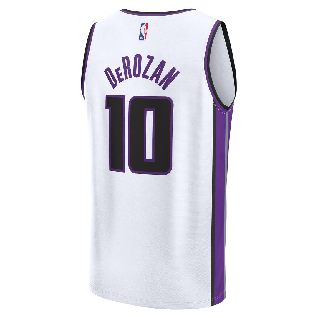 Sacramento Kings Demar Derozan Fanatics Fast Break Replica Player Jersey - Association Edition - White