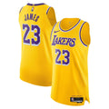 Los Angeles Lakers Lebron James Nike Authentic Jersey - Icon Edition - Gold