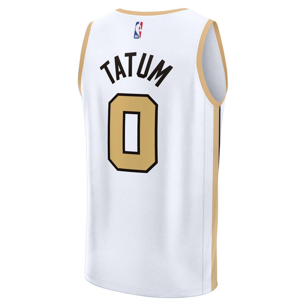 Boston Celtics Jayson Tatum Fanatics /26 City Edition Fast Break Jersey - White