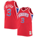 Philadelphia 76Ers Allen Iverson Mitchell & Ness 1996/97 Big & Tall Hardwood Classics Swingman Jersey - Red