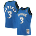 Minnesota Timberwolves Stephon Marbury Mitchell & Ness 1996/97 Hardwood Classics Swingman Jersey - Blue