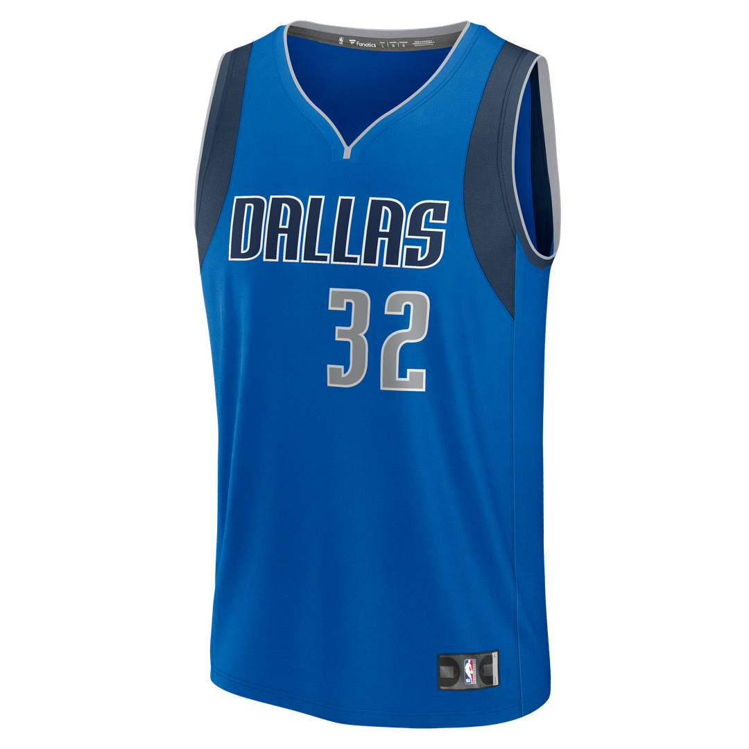 Dallas Mavericks Cooper Flagg Fanatics Nba Draft First Round Pick Fast Break Replica Jersey - Icon Edition - Blue