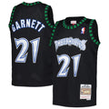 Minnesota Timberwolves Kevin Garnett Mitchell & Ness Youth 1997/98 Hardwood Classics Swingman Jersey - Black