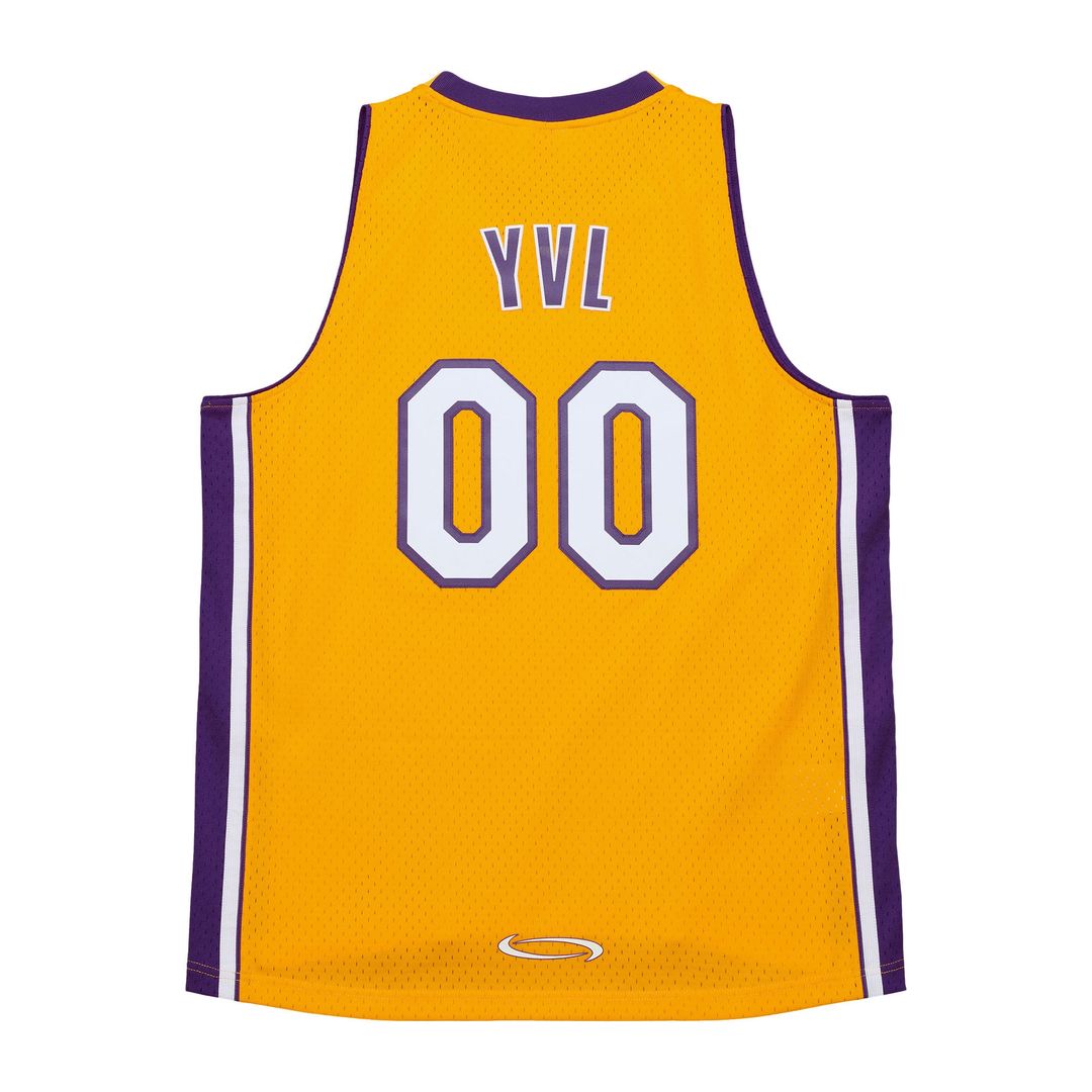 Los Angeles Lakers Mitchell & Ness X Playboi Carti 1999 - 00 Swingman Jersey - Gold