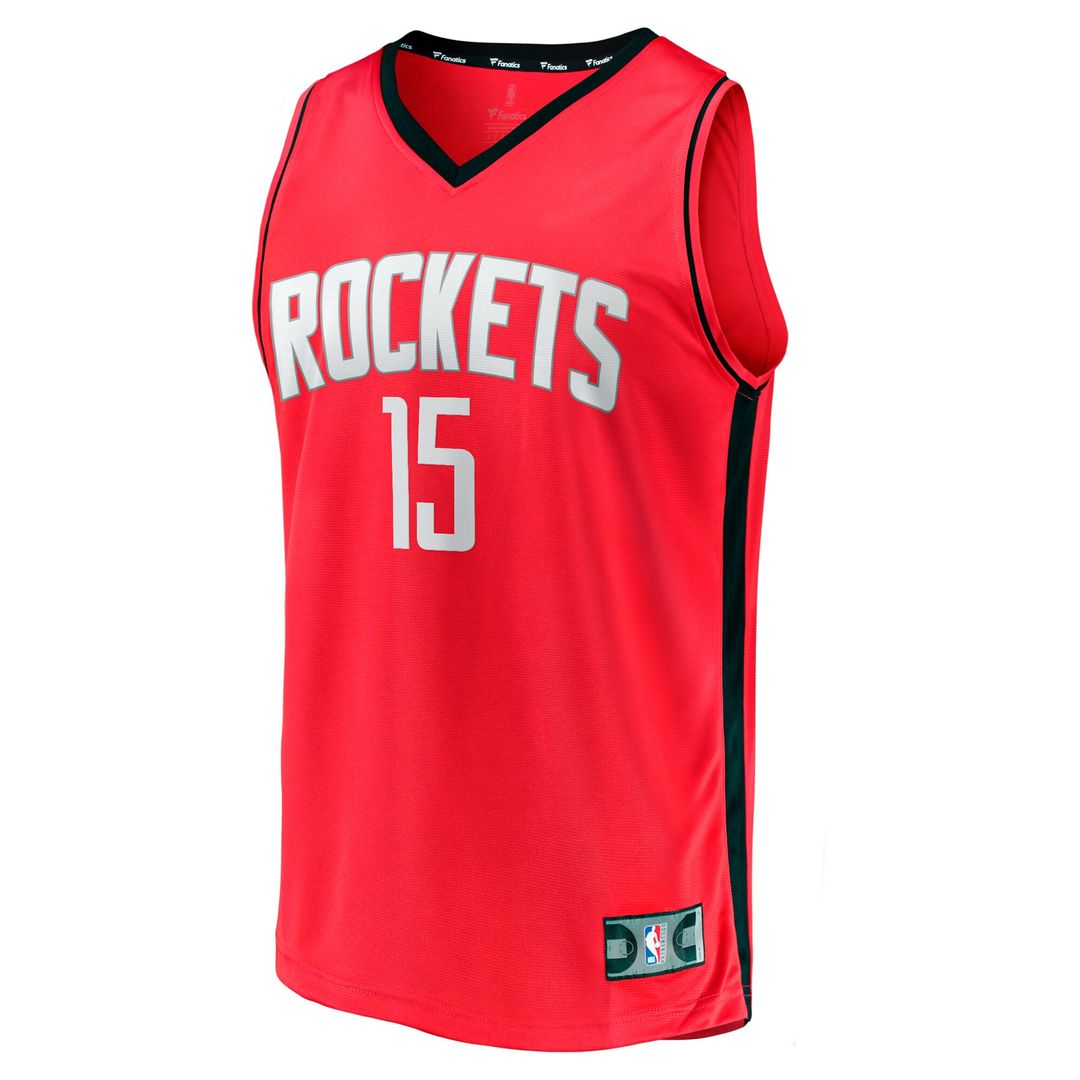 Houston Rockets Reed Sheppard Fanatics 2024 Nba Draft Fast Break Player Jersey - Icon Edition - Red