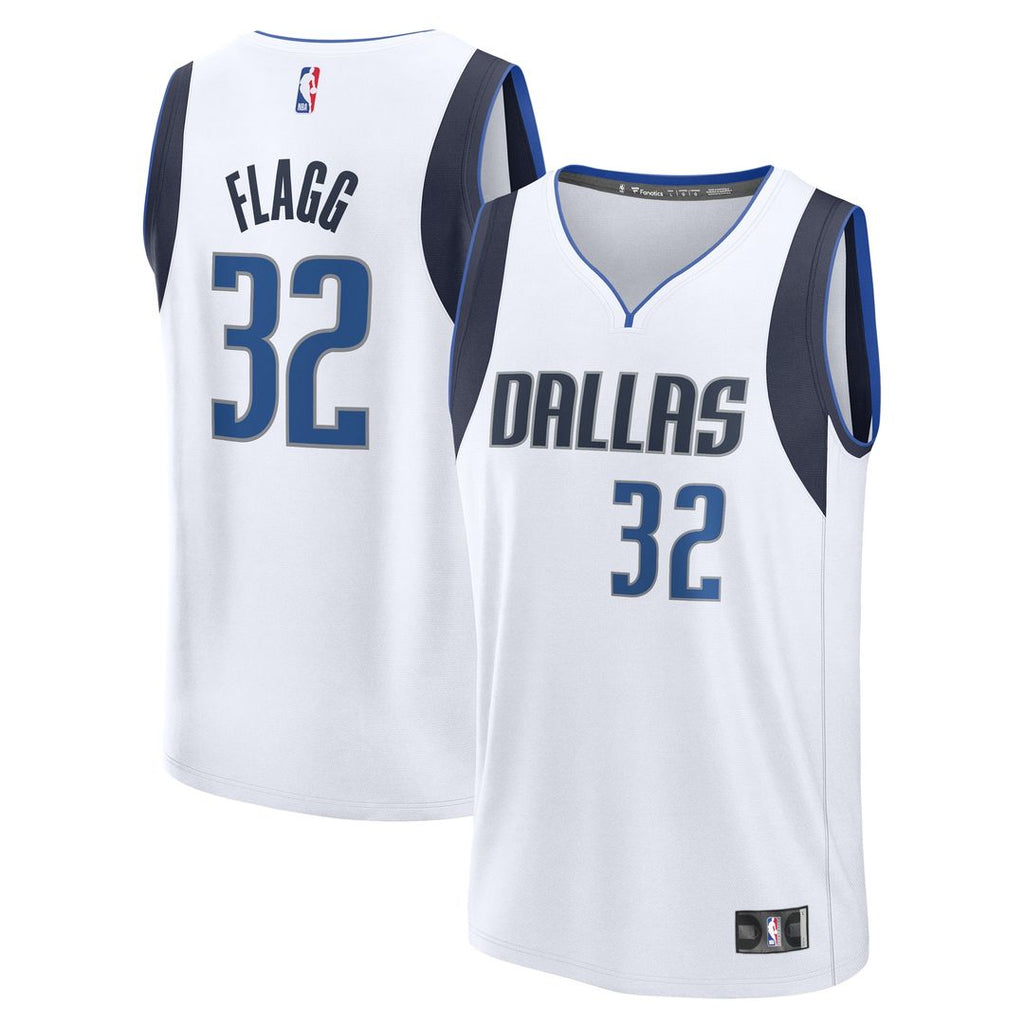 Dallas Mavericks Cooper Flagg Fanatics Nba Draft First Round Pick Fast Break Replica Jersey - Association Edition - White