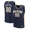 New Orleans Pelicans Fanatics Fast Break Custom Jersey - Icon Edition - Navy