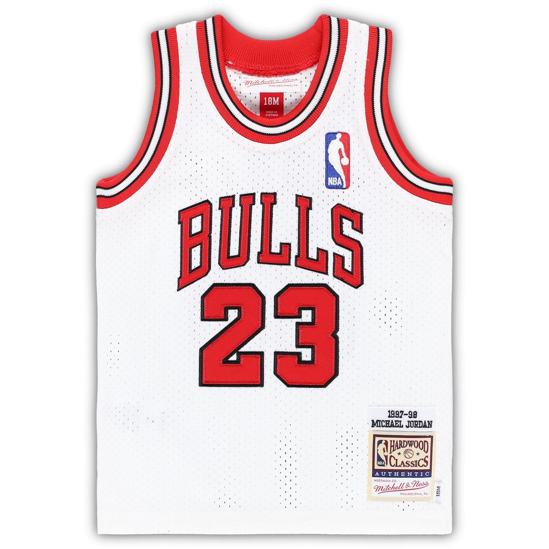Chicago Bulls Michael Jordan Mitchell & Ness Infant 1985/86 Hardwood Classics Authentic Jersey - Red