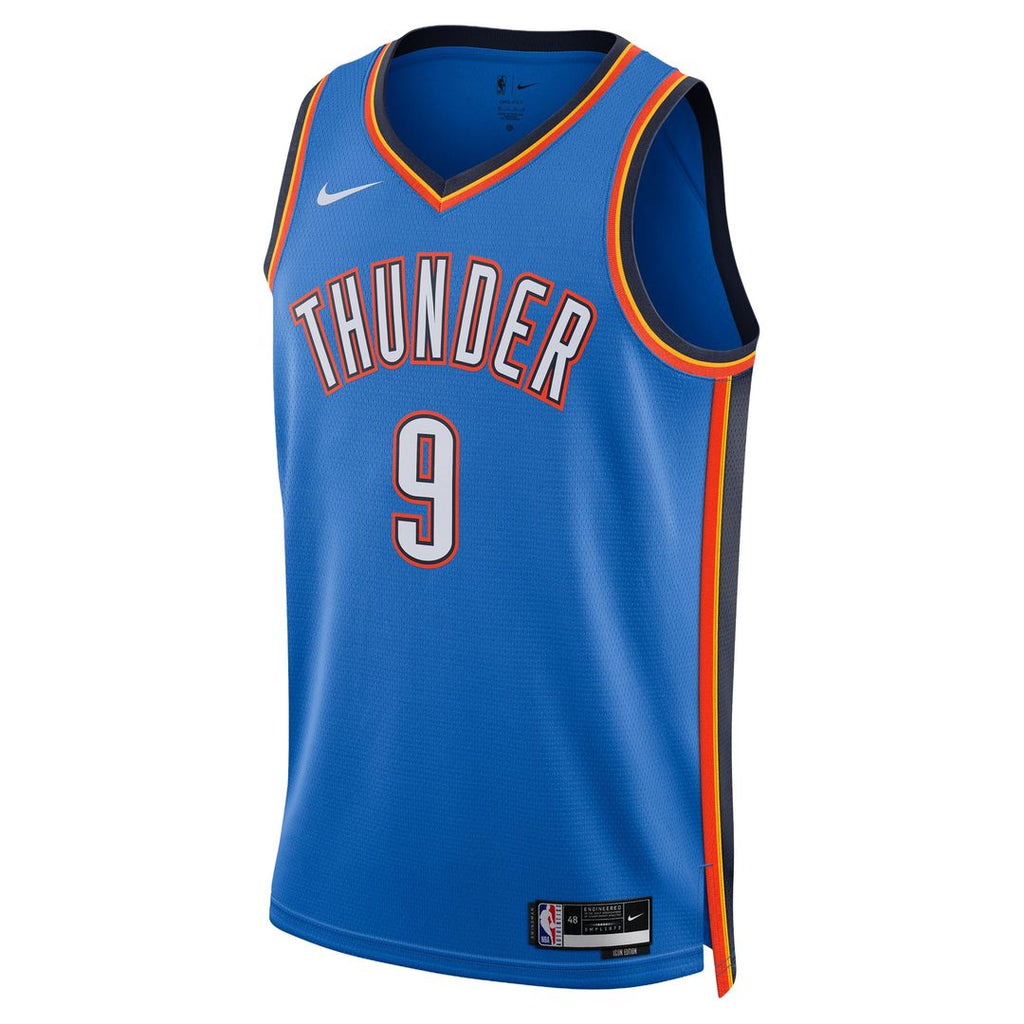 Oklahoma City Thunder Alex Caruso Nike Unisex Swingman Jersey - Icon Edition - Blue