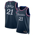 Philadelphia 76Ers Joel Embiid Nike Unisex /26 Swingman Jersey - Navy - City Edition