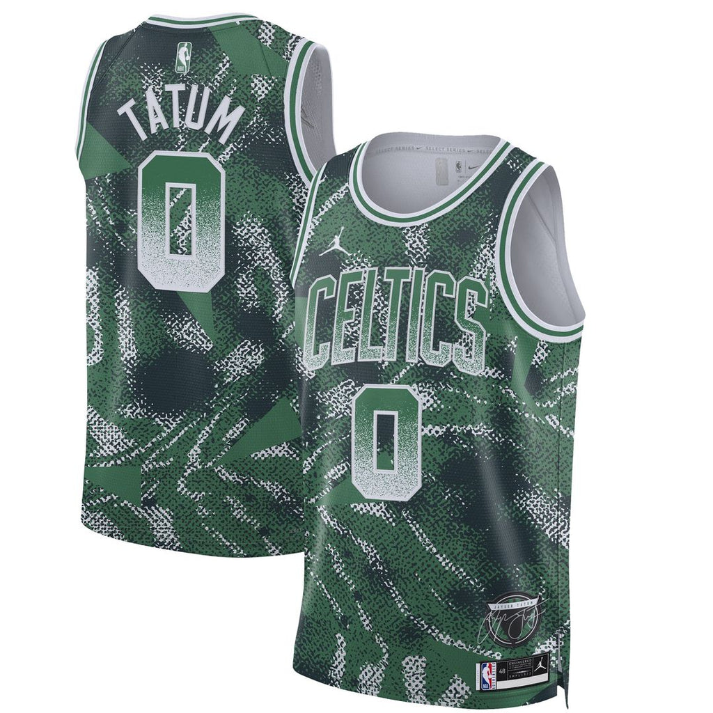 Boston Celtics Jayson Tatum Nike Unisex Select Series Swingman Player Jersey - Green