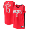 Houston Rockets Reed Sheppard Fanatics 2024 Nba Draft Fast Break Player Jersey - Icon Edition - Red