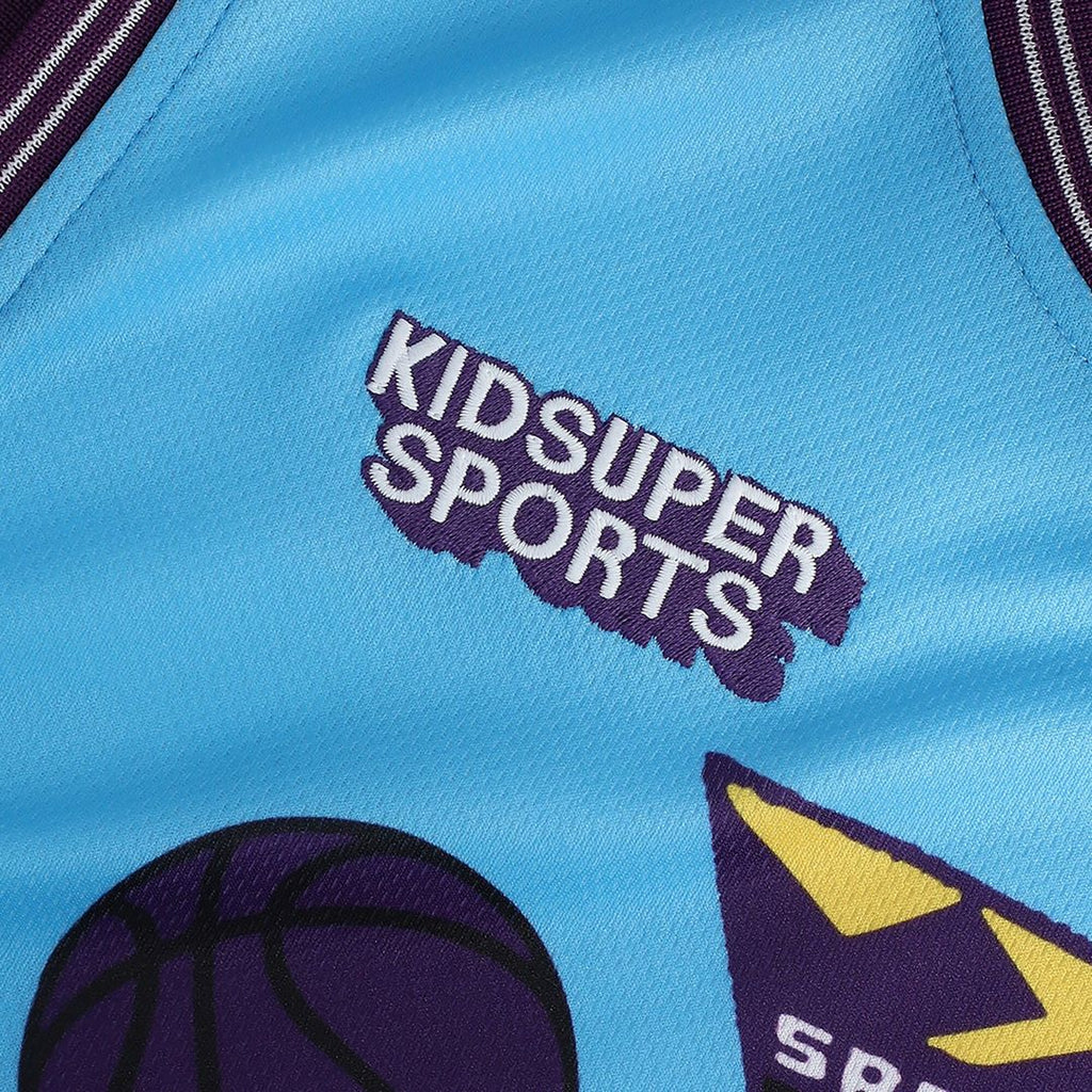 Sacramento Kings Nba & Kidsuper Studios By Fanatics Unisex Hometown Jersey - Blue