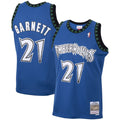 Minnesota Timberwolves Kevin Garnett Mitchell & Ness 2003/04 Hardwood Classics Swingman Jersey - Blue